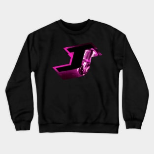 Pink Jswervo Logo Crewneck Sweatshirt